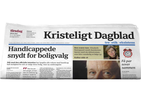 Gratis avis - papiravisen Kristeligt Dagblad